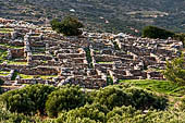 Gourni, the most completely preserved of the Minoan towns. 